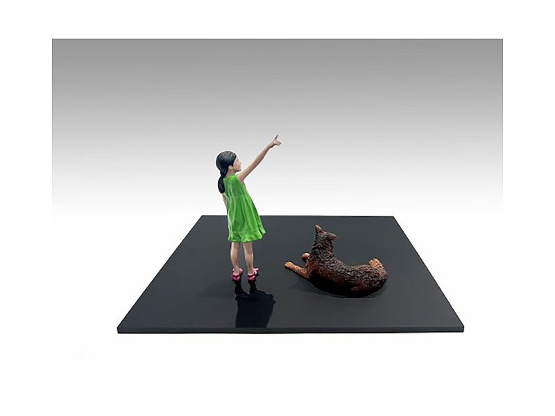 "Figure18 Series 1" Figure 703 Set of 2 pieces for 1/18 Scale Models by American Diorama view 2