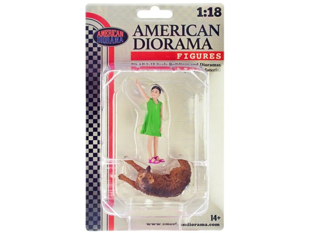 "Figure18 Series 1" Figure 703 Set of 2 pieces for 1/18 Scale Models by American Diorama view 3