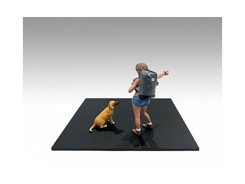"Figure18 Series 1" Figure 705 Set of 2 pieces for 1/18 Scale Models by American Diorama view 2
