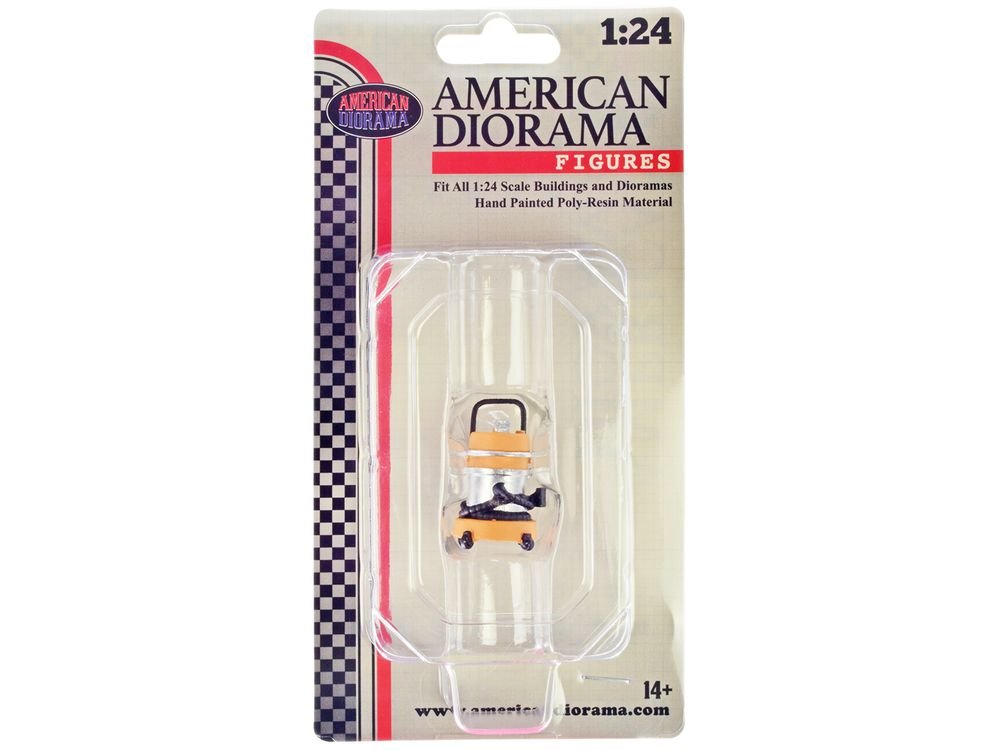 "Detail Masters" Figure 6 (Wet/Dry Vac) for 1/24 Scale Models by American Diorama view 3