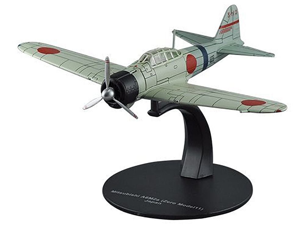 Mitsubishi A6M2a "Zero" Fighter Aircraft "Imperial Japanese Navy Air Service" 1/72 Diecast Model by DeAgostini view 2