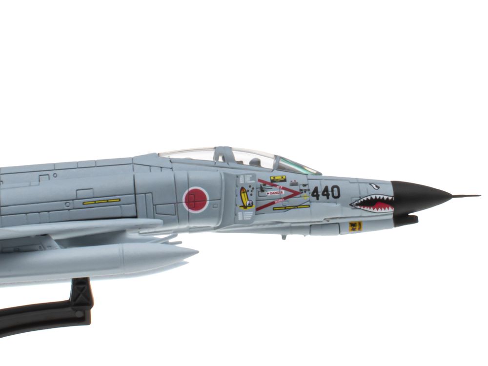 Mitsubishi F-4EJ Kai Super Phantom II Fighter Aircraft "302nd Squadron 83rd Air Wing Tactical Air Meet" (2001) Japan Air Self-Defense Force 1/100 Diecast Model by Hachette Collections view 2
