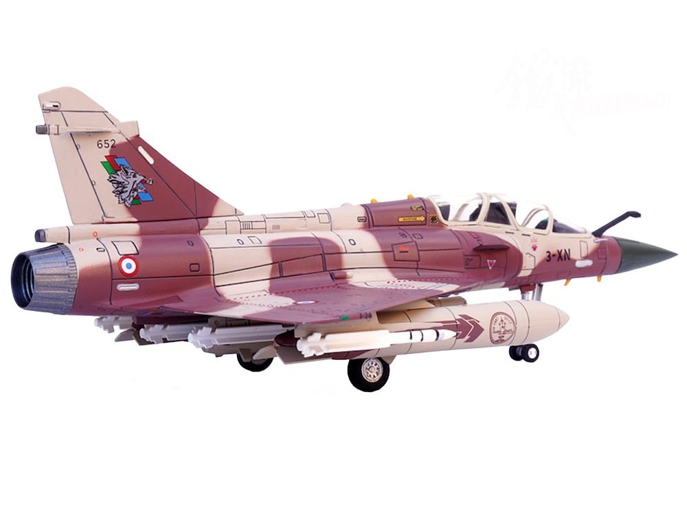 Dassault Mirage 2000D Fighter Aircraft "133 Couteau Delta Nancy-Ochey AB" French Air Force "Wing" Series 1/72 Diecast Model by Panzerkampf view 3