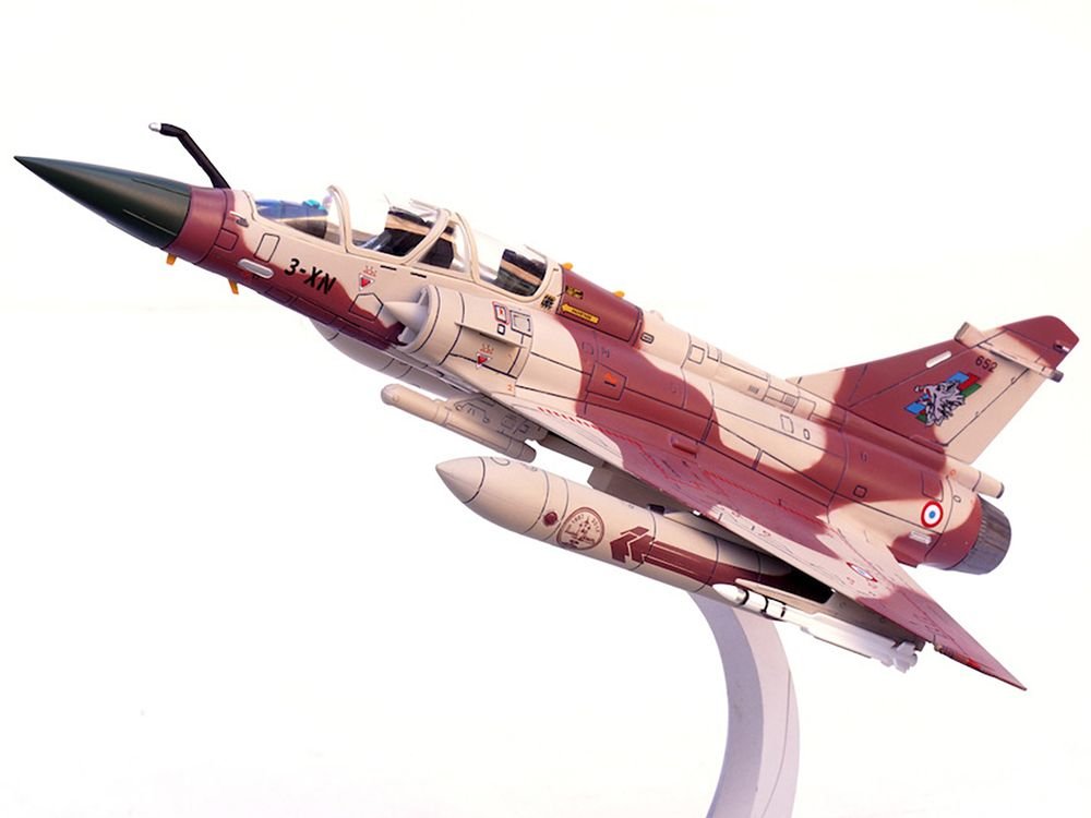 Dassault Mirage 2000D Fighter Aircraft "133 Couteau Delta Nancy-Ochey AB" French Air Force "Wing" Series 1/72 Diecast Model by Panzerkampf view 5