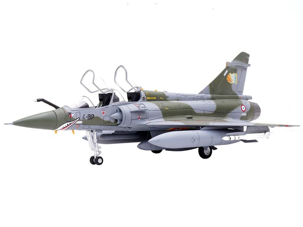 Dassault Mirage 2000N Fighter Aircraft "Escadron de Chasse 2/4 La Fayette Luxeuil" (2004) French Air Force "Wing" Series 1/72 Diecast Model by Panzerkampf view 3