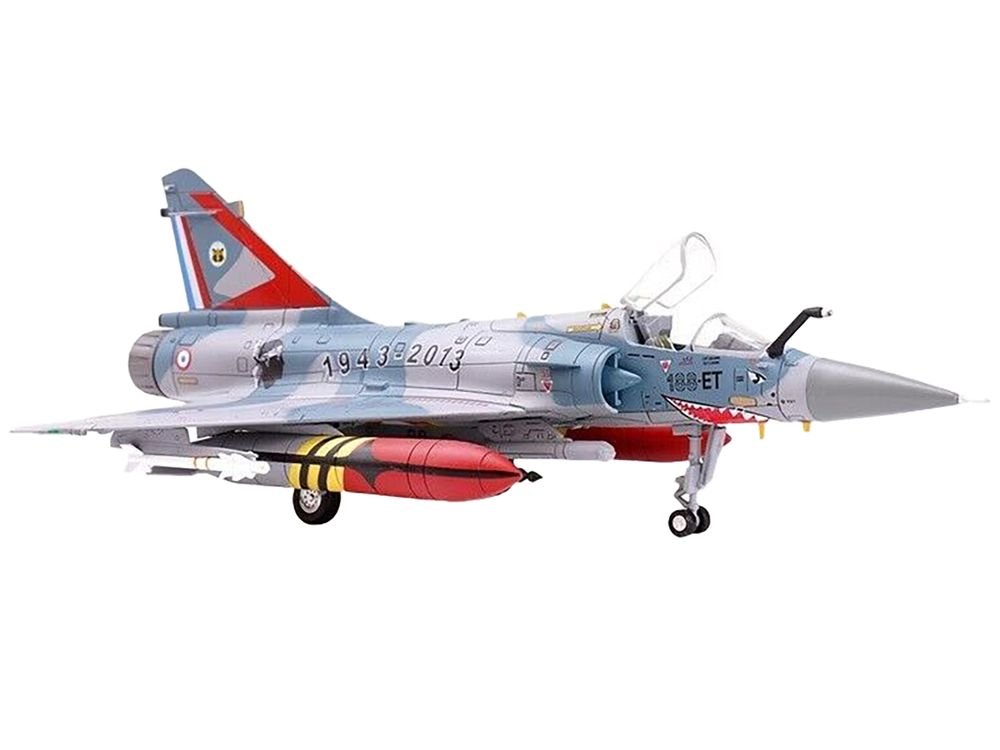 Dassault Mirage 2000-5F Fighter Aircraft "70th Anniversary of Corsica Squadron" French Air Force "Wing" Series 1/72 Diecast Model by Panzerkampf view 4