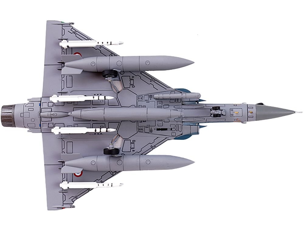 Dassault Mirage 2000-5F Fighter Aircraft "2-FK Cigognes" French Air Force "Wing" Series 1/72 Diecast Model by Panzerkampf view 4