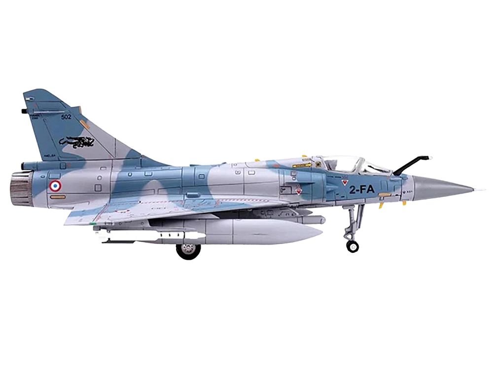Dassault Mirage 2000-5F Fighter Aircraft "2-FA Cigognes" French Air Force "Wing" Series 1/72 Diecast Model by Panzerkampf view 2