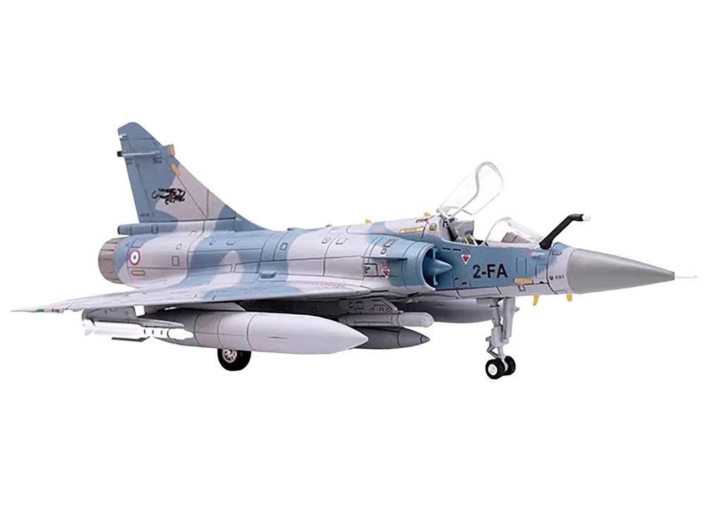 Dassault Mirage 2000-5F Fighter Aircraft "2-FA Cigognes" French Air Force "Wing" Series 1/72 Diecast Model by Panzerkampf view 3