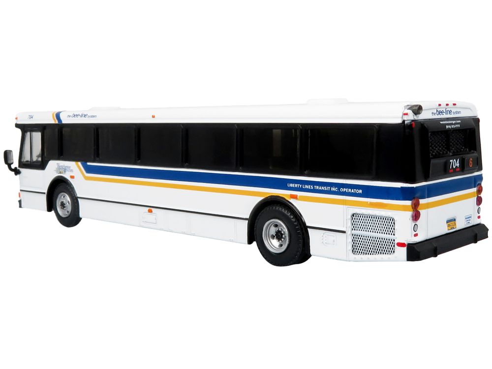 2006 Orion V Transit Bus Westchester NY Bee-Line "6 Yonkers" Limited Edition "The Vintage Bus and Motorcoach Collection" 1/87 (HO) Diecast Model by Iconic Replicas view 3