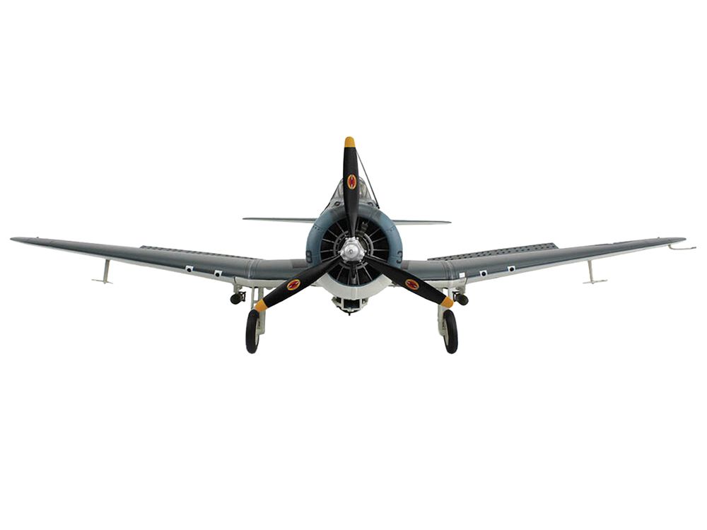 Douglas SBD-5 Dauntless Bomber Aircraft "VB-16 USS Lexington" (1943) United States Navy "Premium Collection" 1/32 Diecast Model by Hobby Master view 2