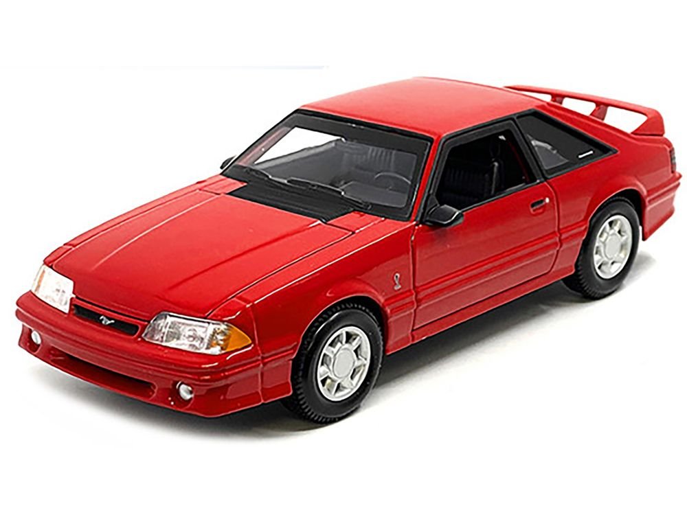 1993 Ford Mustang SVT Cobra Red "Special Edition" Series 1/24 Diecast Model Car by Maisto view 2