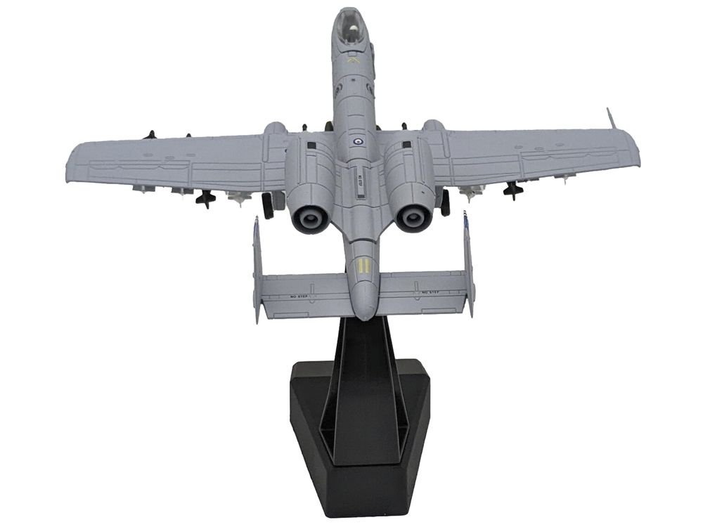 Republic A-10C Thunderbolt II Attack Aircraft "Flying Tigers 23rd Fighter Group 23rd Wing" (2003) United States Air Force 1/100 Diecast Model Airplane view 5