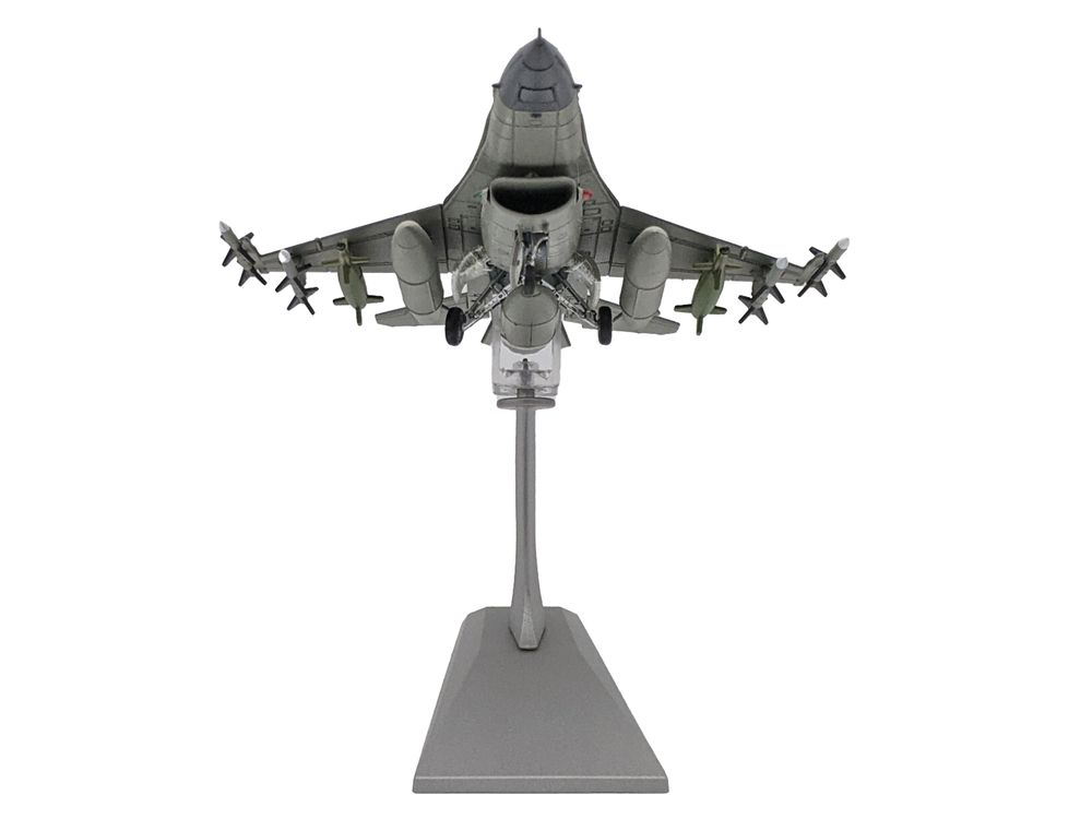 General Dynamics F-16D Fighting Falcon Fighter Aircraft "425th Fighter Squadron Best of Both Worlds Peace Carvin II 25th Anniversary Livery 56th Fighter Wing Luke AFB" (2018) United States Air Force 1/72 Diecast Model Airplane view 4