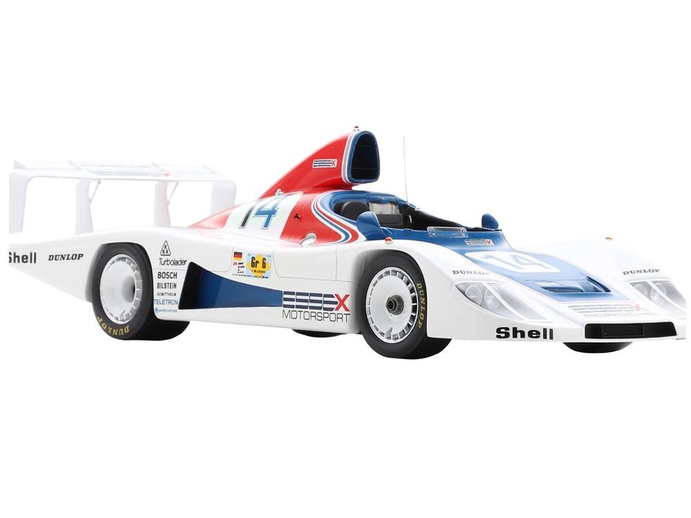 Porsche 936 #14 Bob Wollek - Hurley Haywood "Essex Motorsport Porsche" "24 Hours of Le Mans" (1979) with Acrylic Display Case 1/18 Model Car by Spark view 2