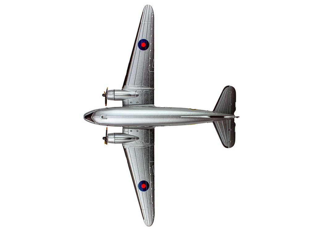 Douglas C-47 Dakota Transport Aircraft "Field Marshal Montgomery No. 24 Squadron" Royal Air Force (1945) "Planes of World War II" Series 1/144 Diecast Model Airplane by Luppa view 3