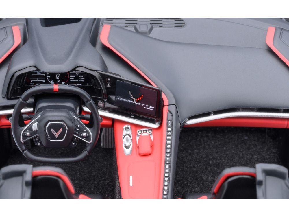 2020 Chevrolet Corvette C8 Stingray Torch Red 1/18 Model Car by Autoart view 2