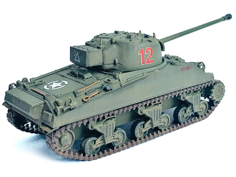 British Sherman Firefly Vc Tank #12 "3 Troop A Sqd. Northamptonshire Yeomanry France" (1944) "NEO Dragon Armor" Series 1/72 Plastic Model by Dragon Models view 3