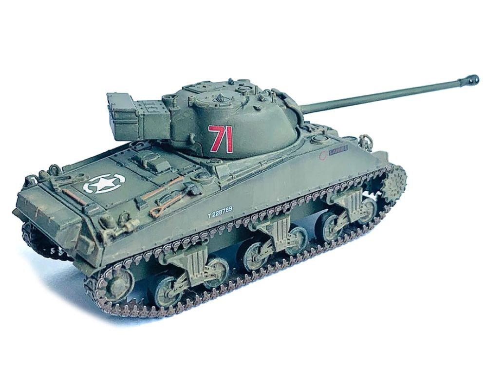 British Sherman Firefly Vc Tank #71 "13th/18th Royal Hussars Armoured Brigade Normandy France" (1944) "NEO Dragon Armor" Series 1/72 Plastic Model by Dragon Models view 2