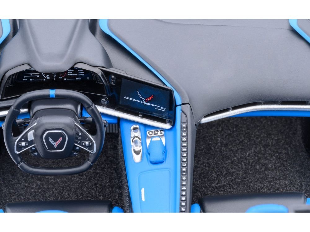 2020 Chevrolet Corvette C8 Stingray Ceramic Matrix Gray Metallic 1/18 Model Car by Autoart view 4