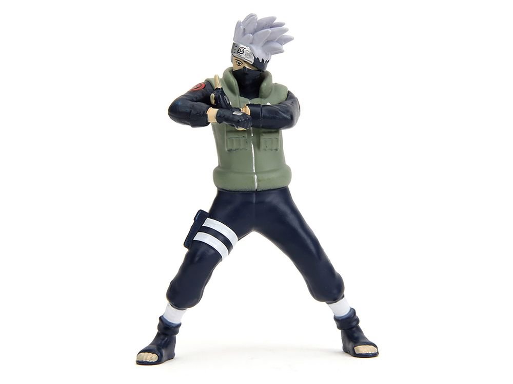 1993 Mazda RX-7 Dark Blue with Graphics and Kakashi Hatake Diecast Figure "Naruto Shippuden" (2009-2017) TV Series "Anime Hollywood Rides" Series 1/24 Diecast Model Car by Jada view 5