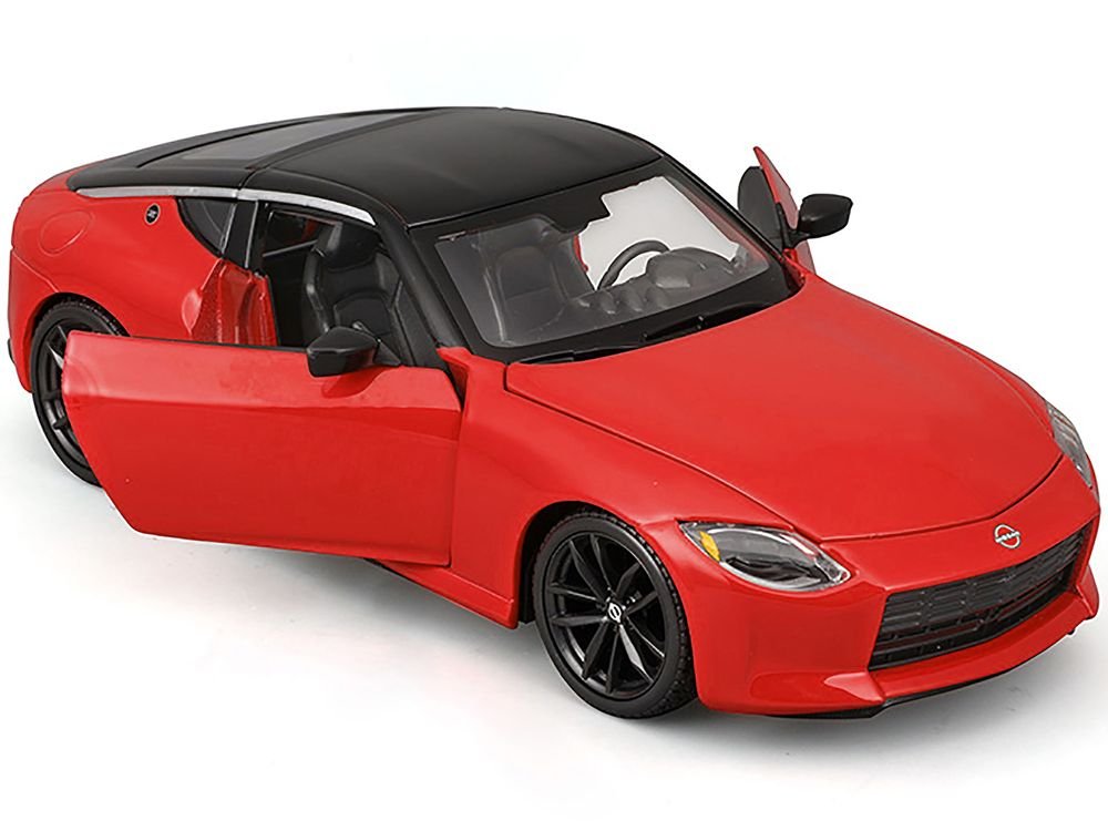 2023 Nissan Z Red with Black Top "Special Edition" Series 1/24 Diecast Model Car by Maisto view 2