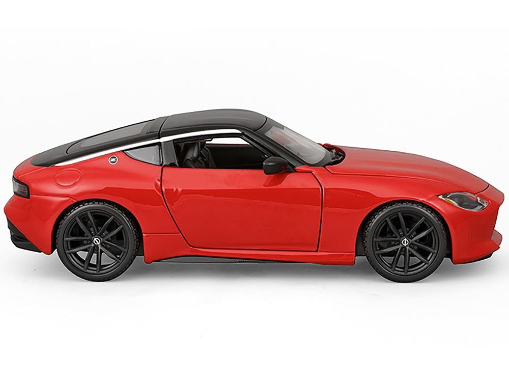 2023 Nissan Z Red with Black Top "Special Edition" Series 1/24 Diecast Model Car by Maisto view 3