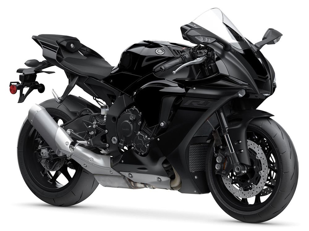 Yamaha YZF-R1 Black 1/12 Diecast Motorcycle Model by Maisto view 2