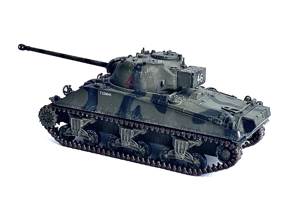 British Sherman Firefly VC Tank "4th/7th Royal Dragoon Guard 8th Armoured Brigade France" (1944) "NEO Dragon Armor" Series 1/72 Plastic Model by Dragon Models view 2