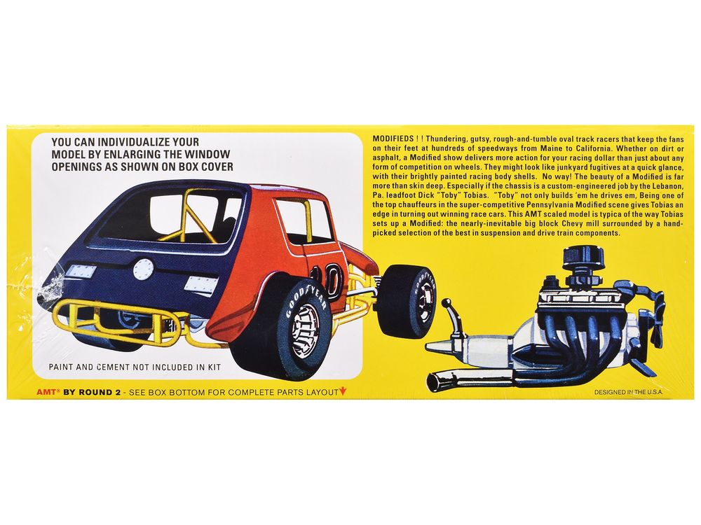 Skill 2 Model Kit Gremlin Modified Stocker 1/25 Scale Model by AMT view 3