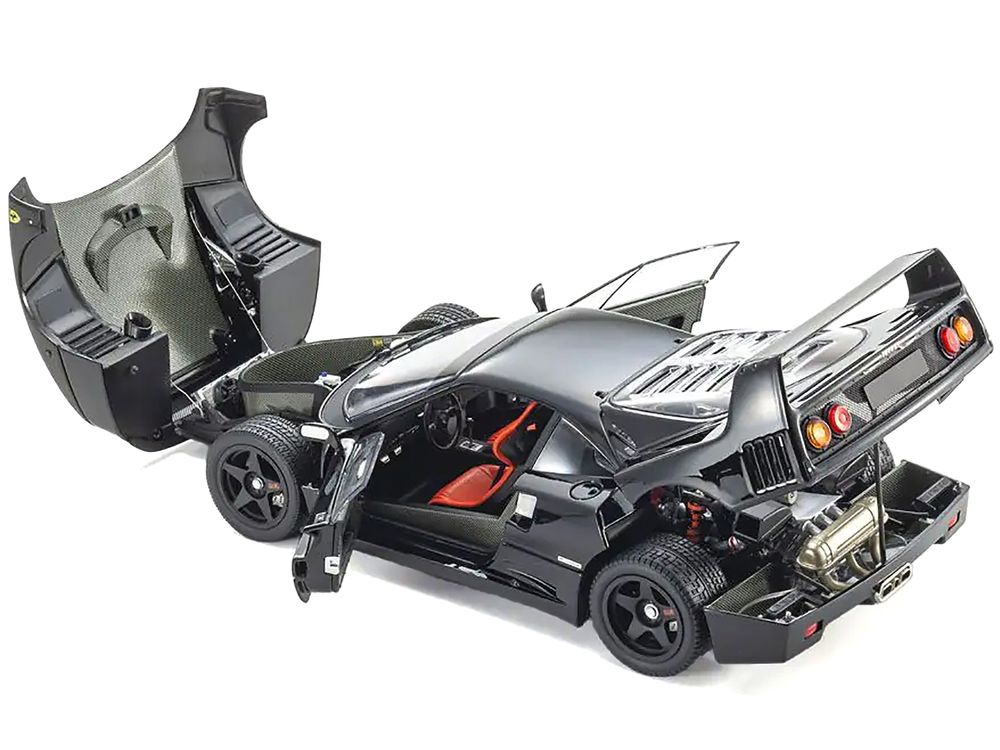 Ferrari F40 Black 1/18 Diecast Model Car by Kyosho view 5