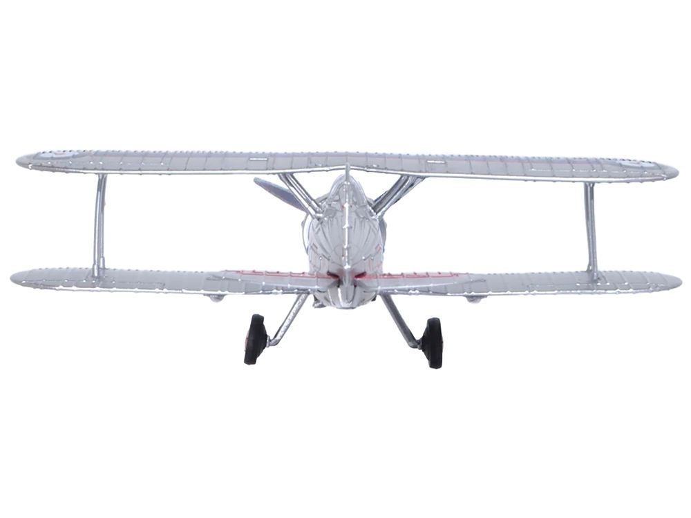 Gloster Gladiator Fighter Aircraft "No. 72 Squadron Church Fenton" (1937) British Royal Air Force "Oxford Aviation" Series 1/72 Diecast Model Airplane by Oxford Diecast view 4