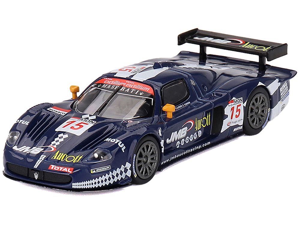 Maserati MC12 Competizione #15 Ben Aucott - Alain Ferte - Stephane Daoudi "JMB Racing" "24 Hours of Spa" (2008) 1/64 Diecast Model Car by BBR view 2