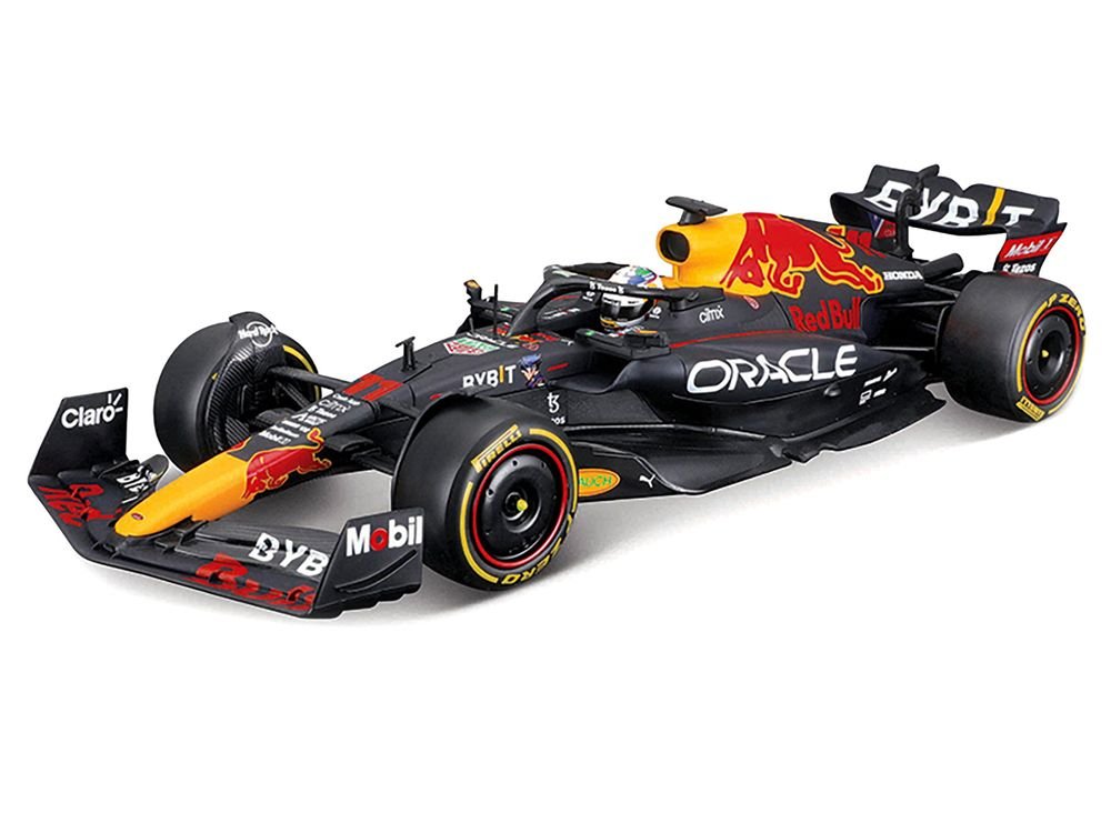 Red Bull Racing RB18 #11 Sergio Perez "Oracle" Winner Formula One F1 "Constructor's Champion" (2022) 1/24 Diecast Model Car by Bburago view 2