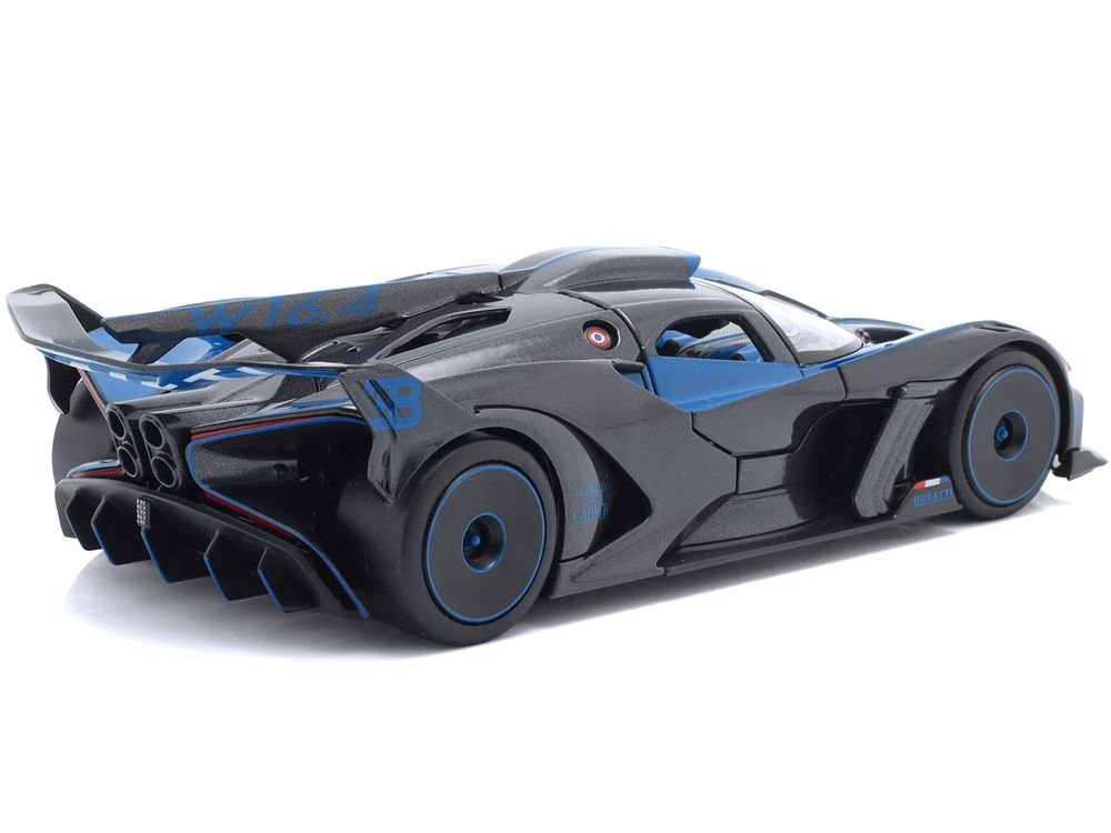 Bugatti Bolide Blue and Black Metallic "Special Edition" Series 1/24 Diecast Model Car by Maisto view 4