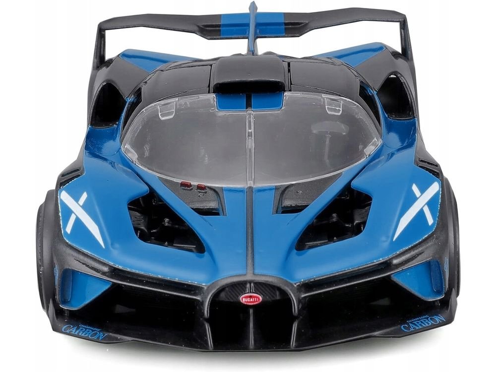Bugatti Bolide Blue and Black Metallic "Special Edition" Series 1/24 Diecast Model Car by Maisto view 5