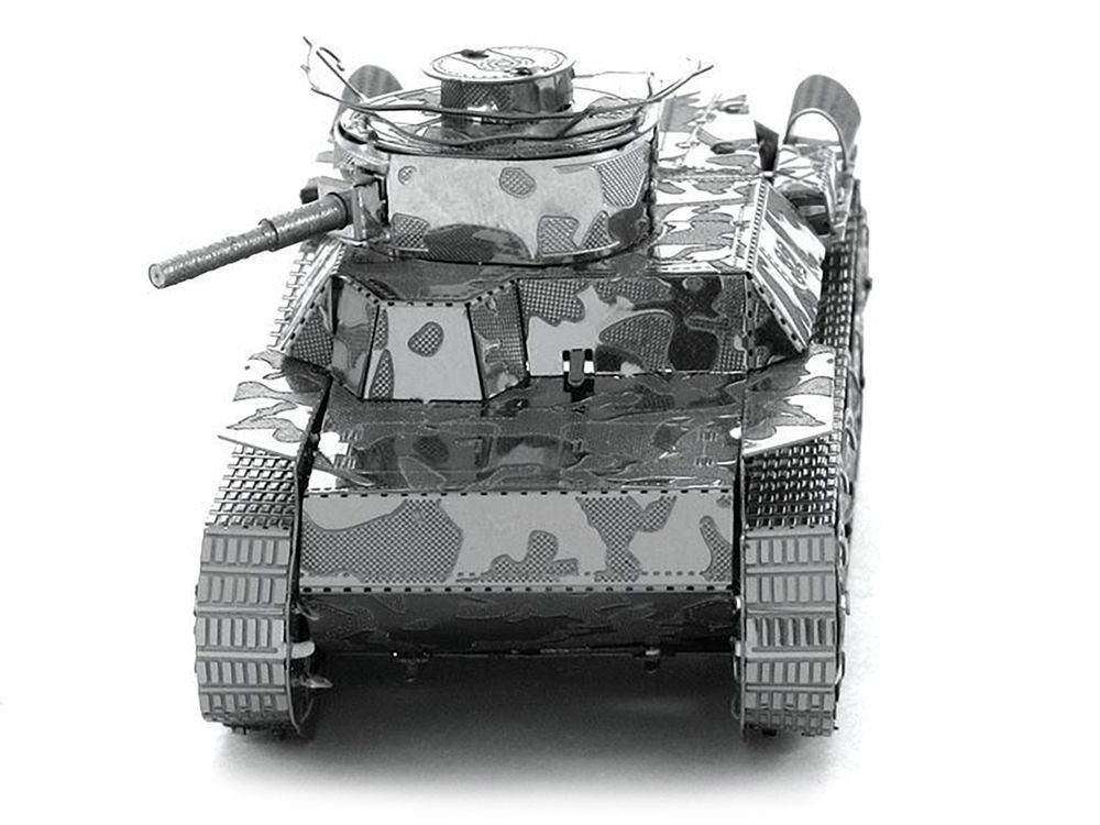 Model Kit Japanese Chi Ha Tank (Moderate Difficulty) Steel Model by Metal Earth view 4