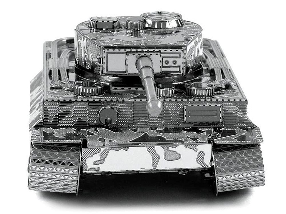 Model Kit German Tiger I Tank (Moderate Difficulty) Steel Model by Metal Earth view 4
