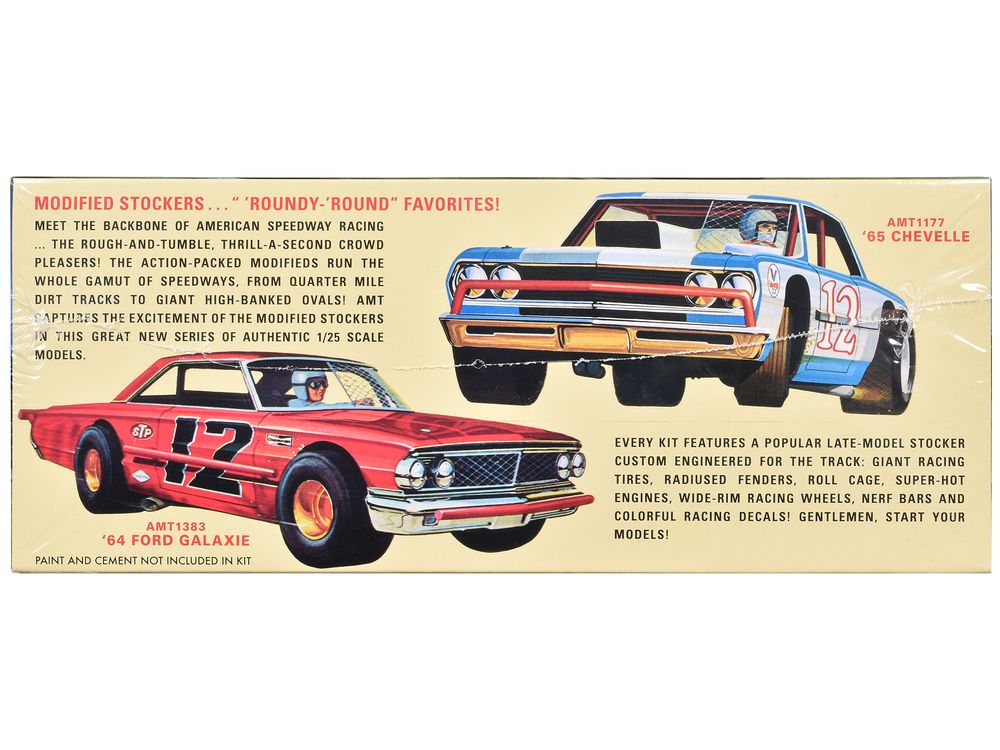 Skill 2 Model Kit 1969 Ford Falcon Modified Stocker 1/25 Scale Model by AMT view 3