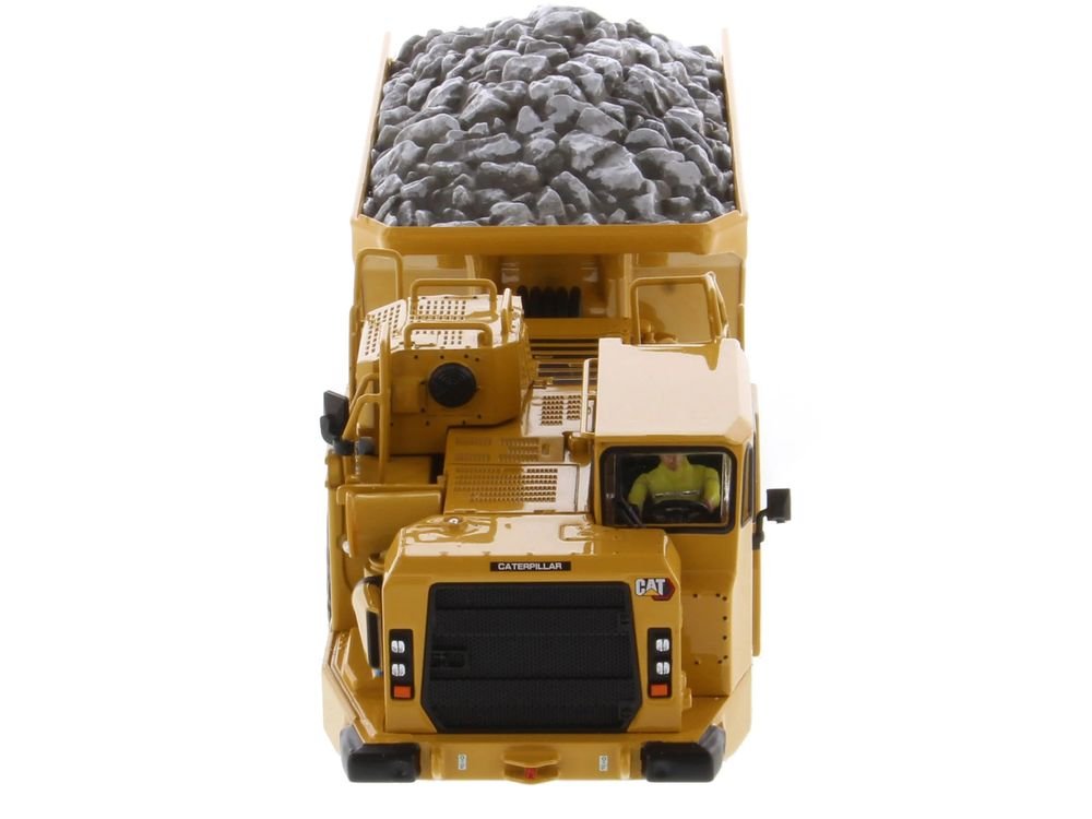 CAT Caterpillar AD45 Underground Articulated Truck Yellow "High Line" Series 1/50 Diecast Model by Diecast Masters view 3