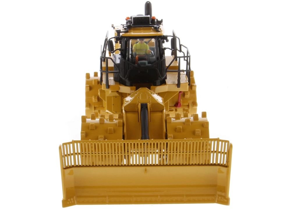 CAT Caterpillar 836 Landfill Compactor Yellow "High Line" Series 1/50 Diecast Model by Diecast Masters view 5
