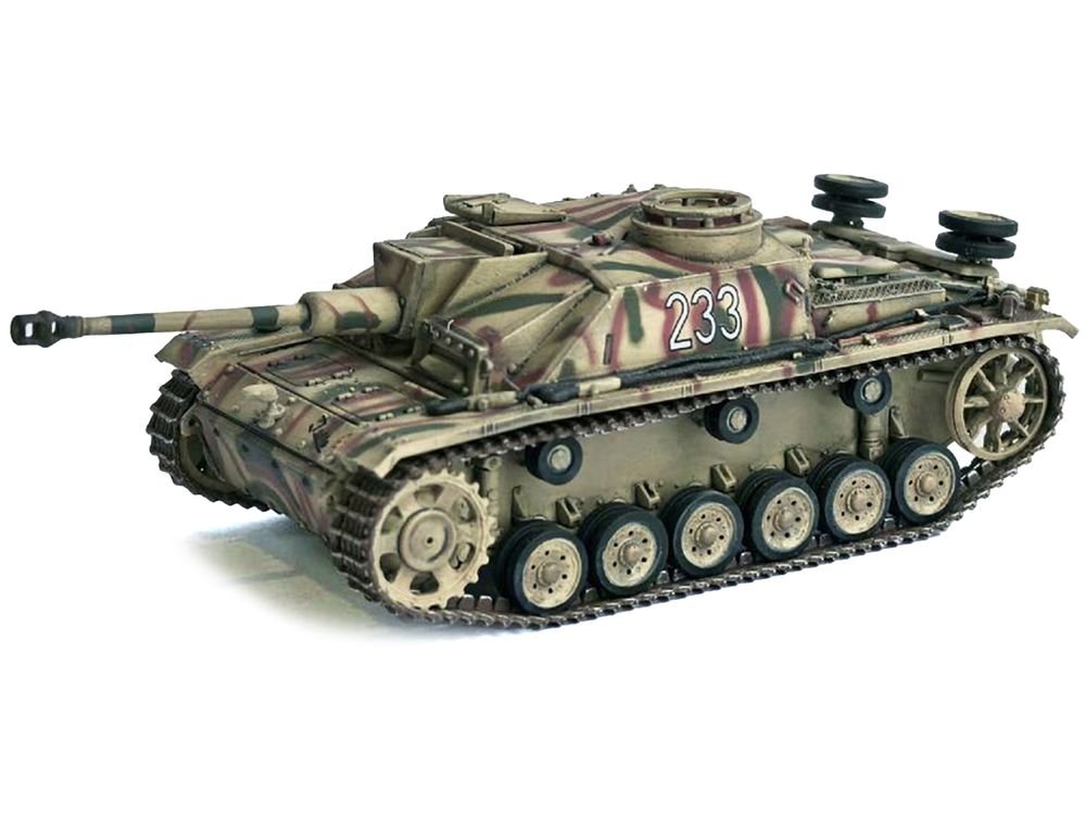 Germany StuG III Ausf. G "Early Production" Tank "#233 Pz.Abt. 103 3.Pz.Gren. Div. Rome" (1943) "NEO Dragon Armor" Series 1/72 Plastic Model by Dragon Models view 2
