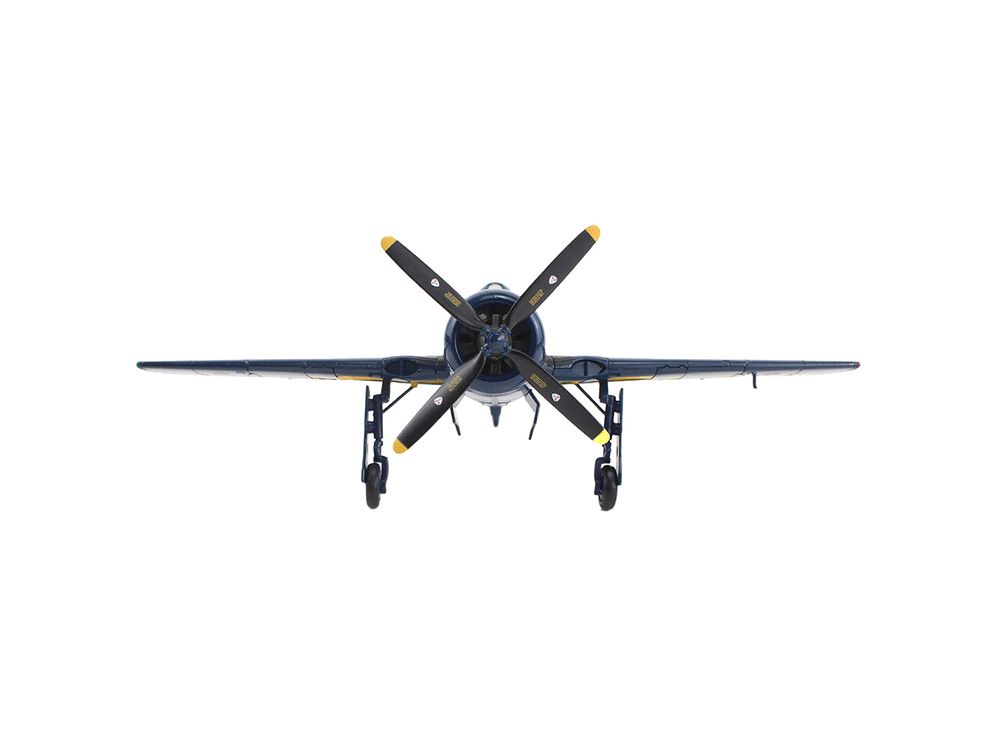 Grumman F8F Bearcat Fighter Aircraft "Blue Angels #2" (1946) United States Navy "SkyMax Models" Series 1/72 Diecast Model by Hobby Master view 3