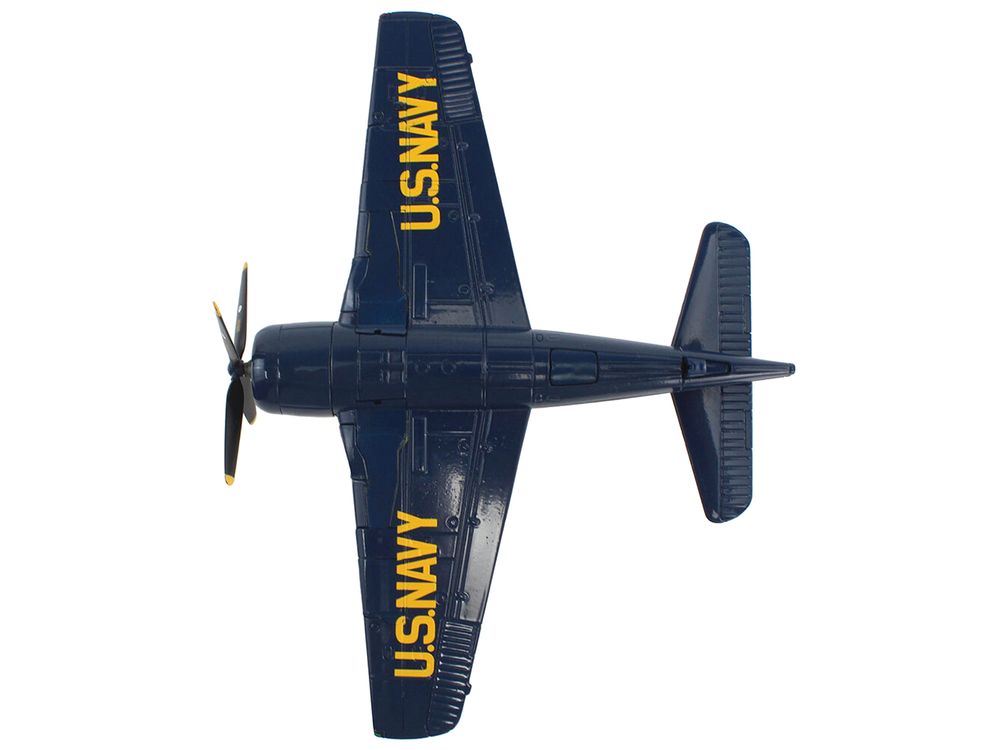Grumman F8F Bearcat Fighter Aircraft "Blue Angels (#1-5 decals)" (1946) United States Navy "SkyMax Models" Series 1/72 Diecast Model by Hobby Master view 4