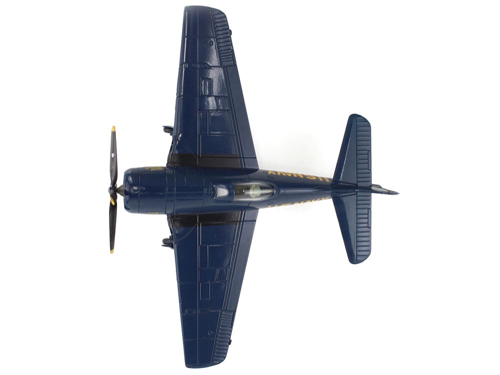Grumman F8F Bearcat Fighter Aircraft "Blue Angels (#1-5 decals)" (1946) United States Navy "SkyMax Models" Series 1/72 Diecast Model by Hobby Master view 5