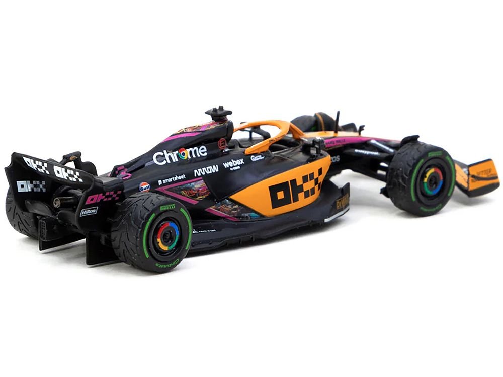 McLaren MCL36 #3 Daniel Ricciardo Formula One F1 "Japanese GP" (2022) "Global64" Series 1/64 Diecast Model Car by Tarmac Works view 2
