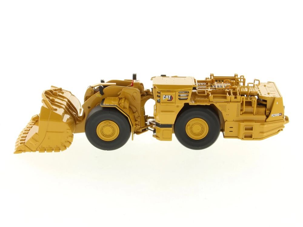 CAT Caterpillar R2900 XE Underground Mining Loader Yellow "High Line Series" 1/50 Diecast Model by Diecast Masters view 3