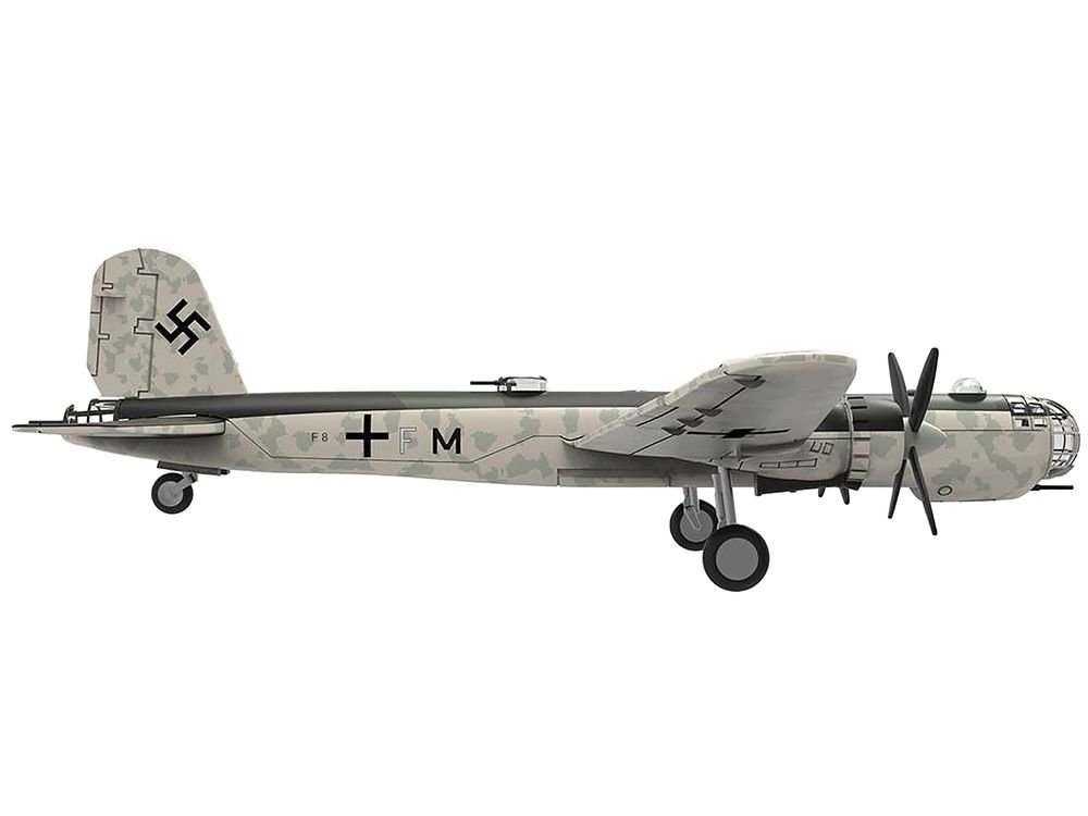 Heinkel He 177 Bomber Aircraft "II./KG 40 Bordeaux France" (1942) German Luftwaffe 1/144 Diecast Model Airplane by Luppa view 3