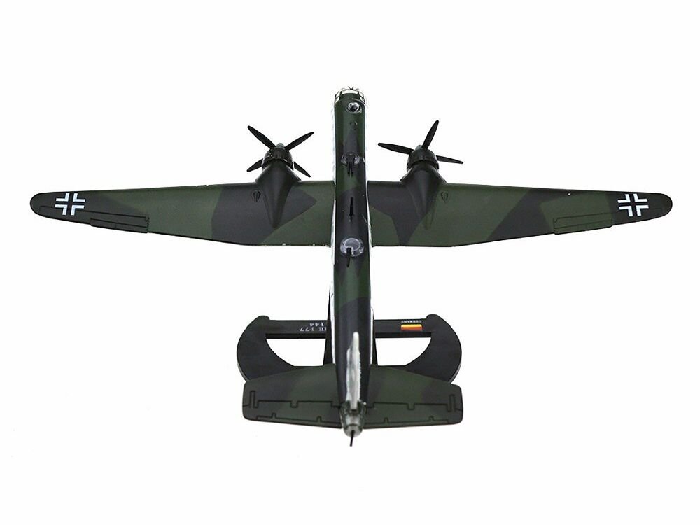 Heinkel He 177 Bomber Aircraft "II./KG 40 Bordeaux France" (1942) German Luftwaffe 1/144 Diecast Model Airplane by Luppa view 4