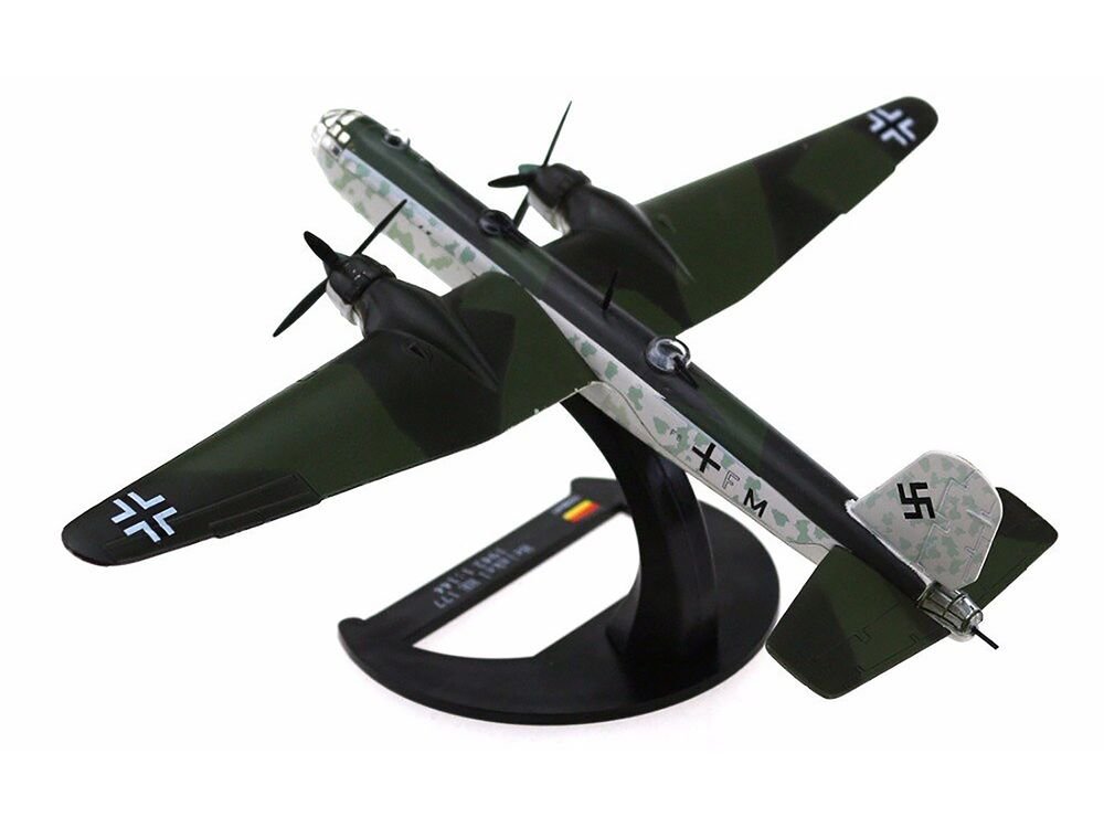 Heinkel He 177 Bomber Aircraft "II./KG 40 Bordeaux France" (1942) German Luftwaffe 1/144 Diecast Model Airplane by Luppa view 5
